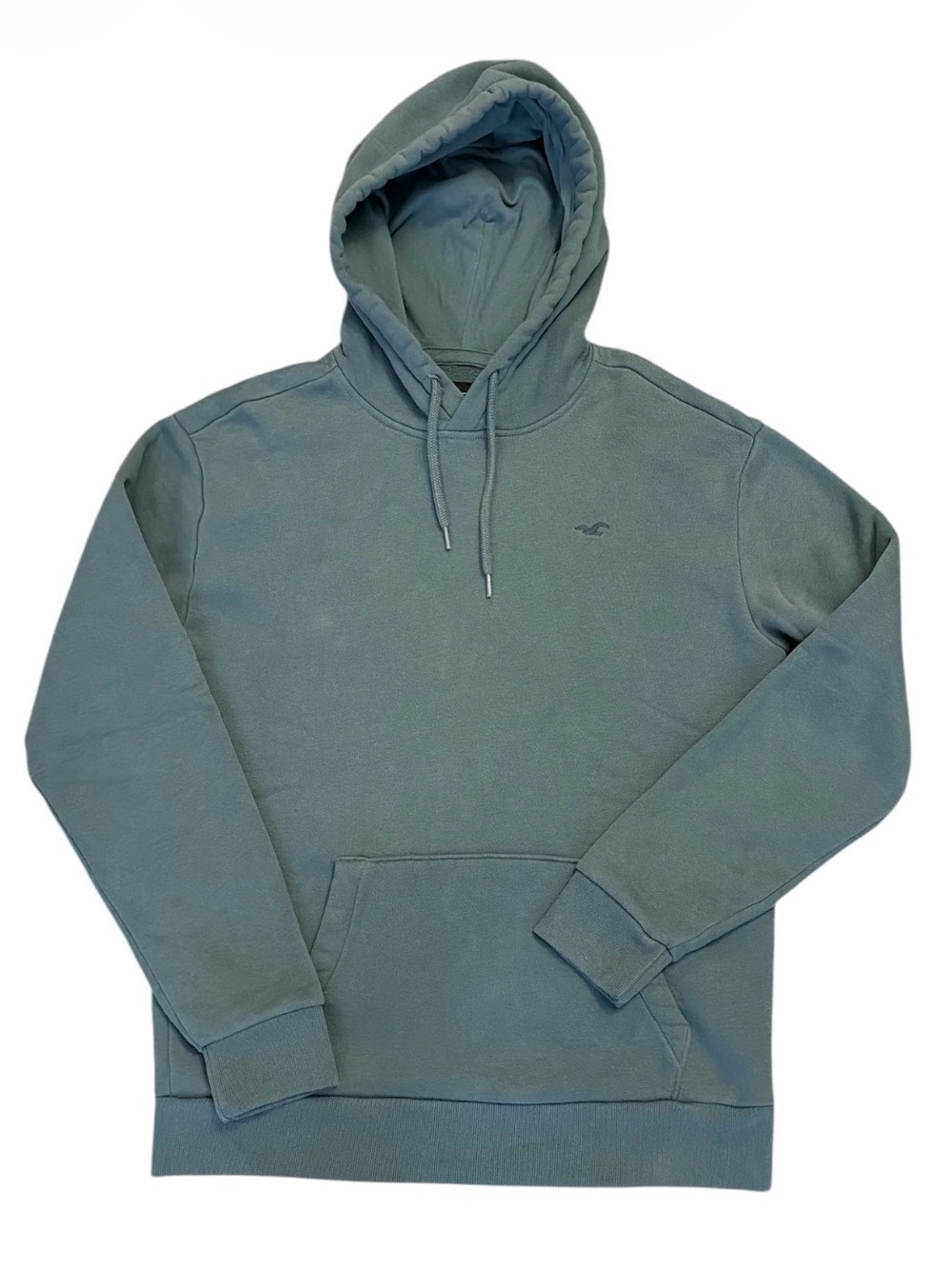 Hollister Men's Dusty Sage Pullover Hoodie, size M